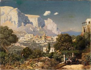Blick Auf Capri by Edmund Berninger