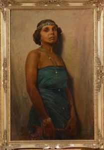 Portrait D'une Jeune Orientale