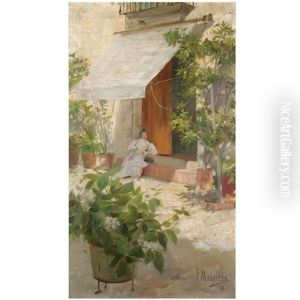 Descansando En La Sombra (resting In The Shade) by Francisco Masriera y Manovens