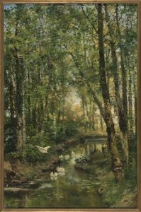 Bosque Con Patos Bosque Con Patos
