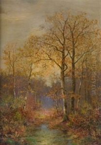 Paisaje Con Arboleda by Jose Maria Masriera y Manovens