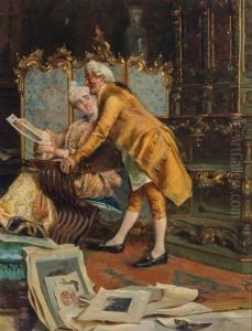 The Critic by Pompeo Massani