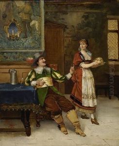 La Locandiera by Pompeo Massani