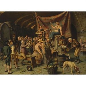 Proposing A Toast by Pompeo Massani
