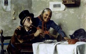 The Trumpet Player by Pompeo Massani