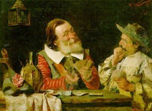 A Winning Hand by Pompeo Massani