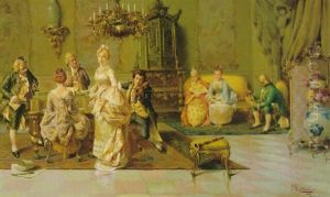 The Recital by Pompeo Massani