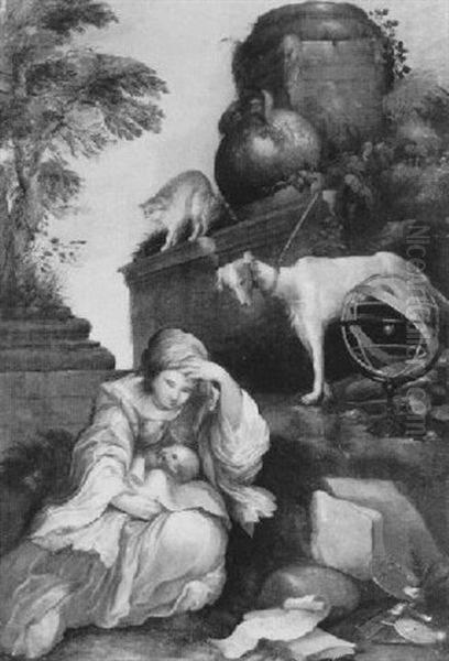 Allegorie Auf Die Melancholie - view 1