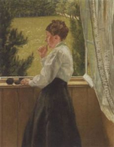 Am Fenster by Edmund Massau