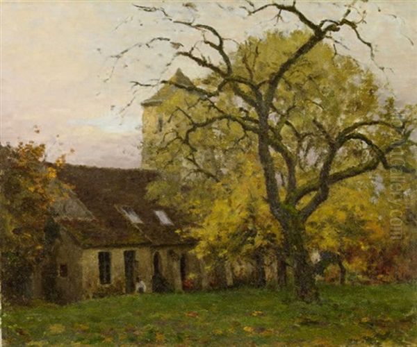 L'eglise Dans La Campagne En Automne - view 1