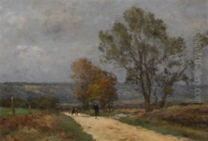 Feldweg by Jean Eugene Julien Masse