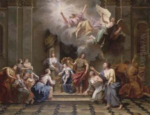 Allegorie De La Regence De Philippe D'orleans