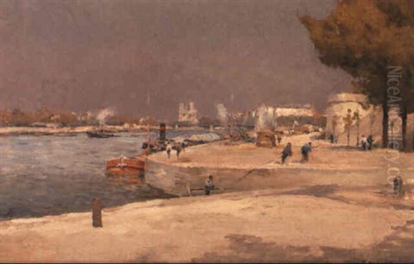 Le Bord De La Seine - view 1
