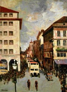 Berlin, Friedrichstrasse by Ferdinand Freiherr Von Massenbach