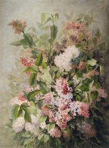 Bluhender Flieder by Carl Massmann