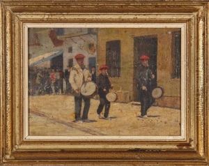 Joueurs De Tambour Et Txitsu