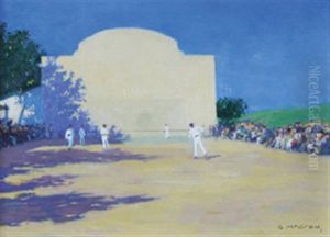 Partie De Pelote Basque by Georges Masson