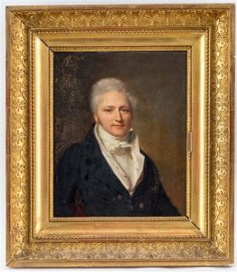 Portrait De Daniel Grand D'hauteville by Firmin Massot