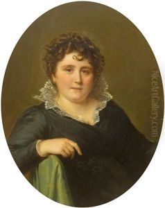 Madame Firmin Massot (nee Anne-louise Megevand) by Firmin Massot