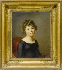Portrait D'amelie Munier-romilly Jeune Fille Portrait D'amelie Munier-romilly Jeune Fille