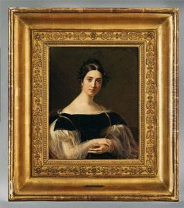 Portrait D'amelie Marcet-bouthillier De Beaumont