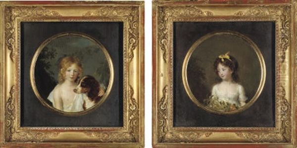 Portrait Of John Archer (+ Portrait Of Madame Auguste Rosset, Nee Anna Archer; Pair) - view 1