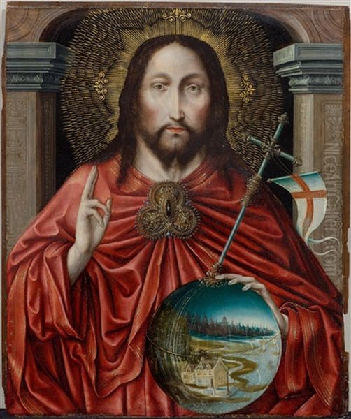 Christ As Salvator Mundi - view 1
