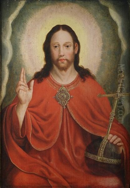 Christus Als Salvator Mundi - view 1