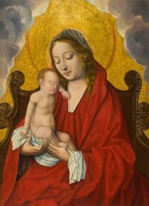 The Virgin And Child by Quentin Massys the Elder