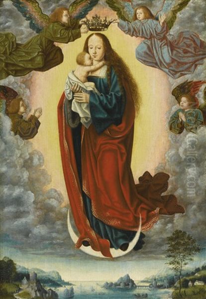The Virgin And Child In Glory - view 1