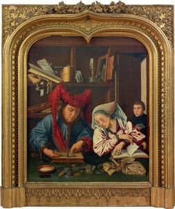 Les Changeurs by Quentin Massys the Elder