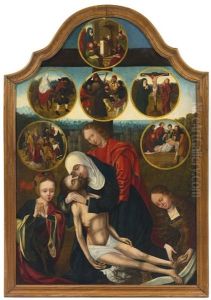 The Seven Sorrows Of The Virgin by Quentin Massys the Elder