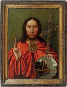 Le Christ Sauveur Du Monde (in 2 Panels) Le Christ Sauveur Du Monde (in 2 Panels)