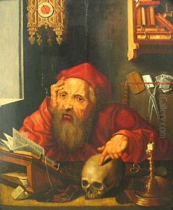St. Jerome In His Study by Quentin Massys the Elder