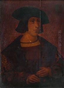 Portrait De Jeune Homme Au Chapeau by Quentin Massys the Elder