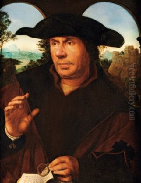 Portrait D' Homme Aux Lunettes - view 1