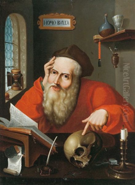 Ein Philosoph In Seinem Studio - view 1