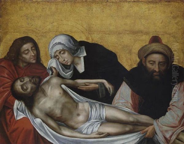 Pieta Vor Goldgrund - view 1