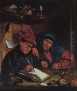 The Tax Collectors by Quentin Massys the Elder