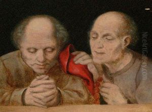 Elderly Men At Prayer