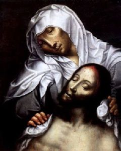 Pieta by Quentin Massys the Elder