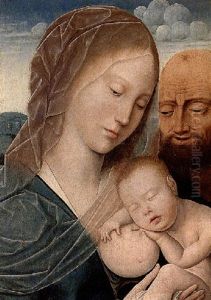 The Holy Family by Quentin Massys the Elder