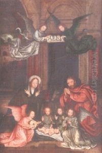 Die Geburt Christi by Quentin Massys the Elder