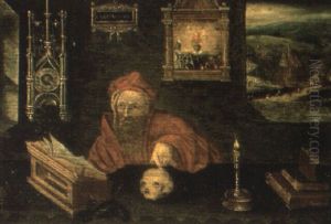 Saint Jerome by Quentin Massys the Elder