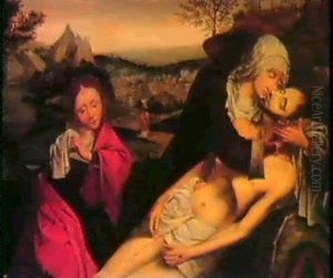 The Lamentation by Quentin Massys the Elder