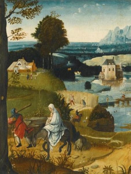 The Flight Into Egypt - view 1