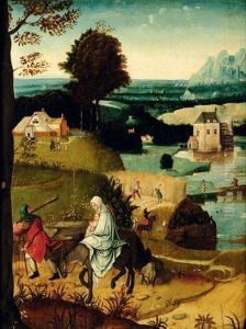 Paysage Avec La Fuite En Egypte by Cornelis Massys