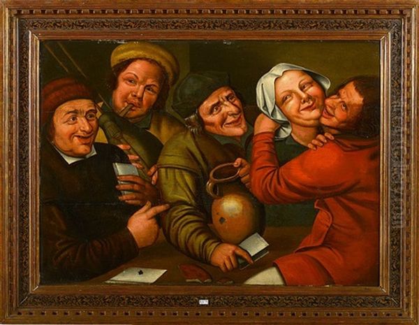 Les Joueurs De Cartes A L"auberge - view 1