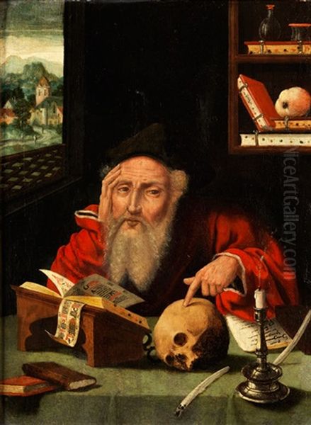 Heiliger Hieronymus In Der Studierstube - view 1