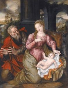 The Nativity by Jan Massys